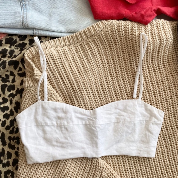 DISSH White Crop Top - Picture 3 of 6